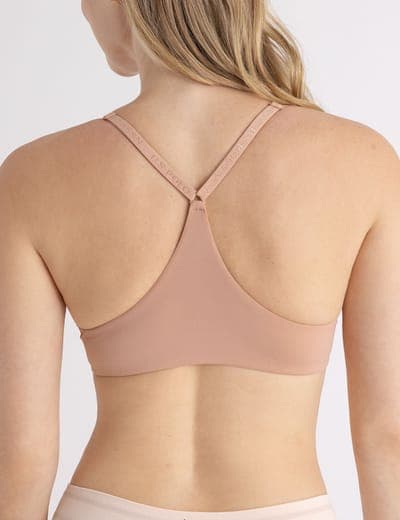 3PK ASSORTED WIRE FREE BRAS WITH ADJUSTABLE STRAPS 4