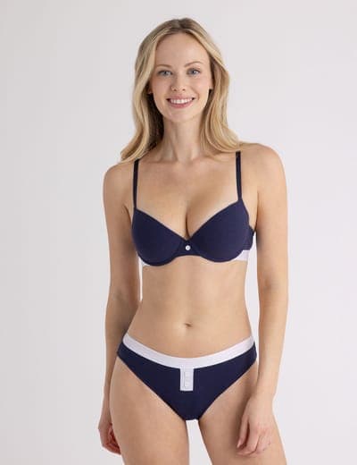 3PK ASSORTED RIBBED BIKINIS 1