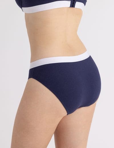 3PK ASSORTED RIBBED BIKINIS 2