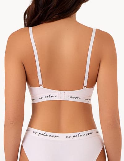 2PK WIRE FREE CLASP BACK BRAS WITH ADJUSTABLE STRAPS 3