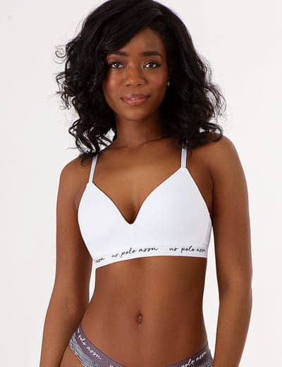 2PK WIRE FREE CLASP BACK BRAS WITH ADJUSTABLE STRAPS 10