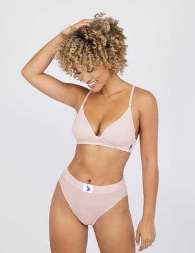 2PK MOLDED CUP MICROFIBER BRAS 1