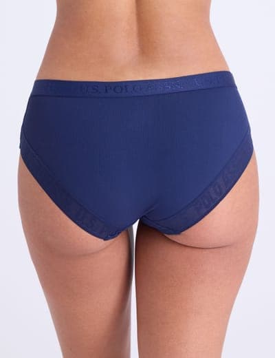 3PK RIBBED MIRCROFIBER HIPSTERS 7