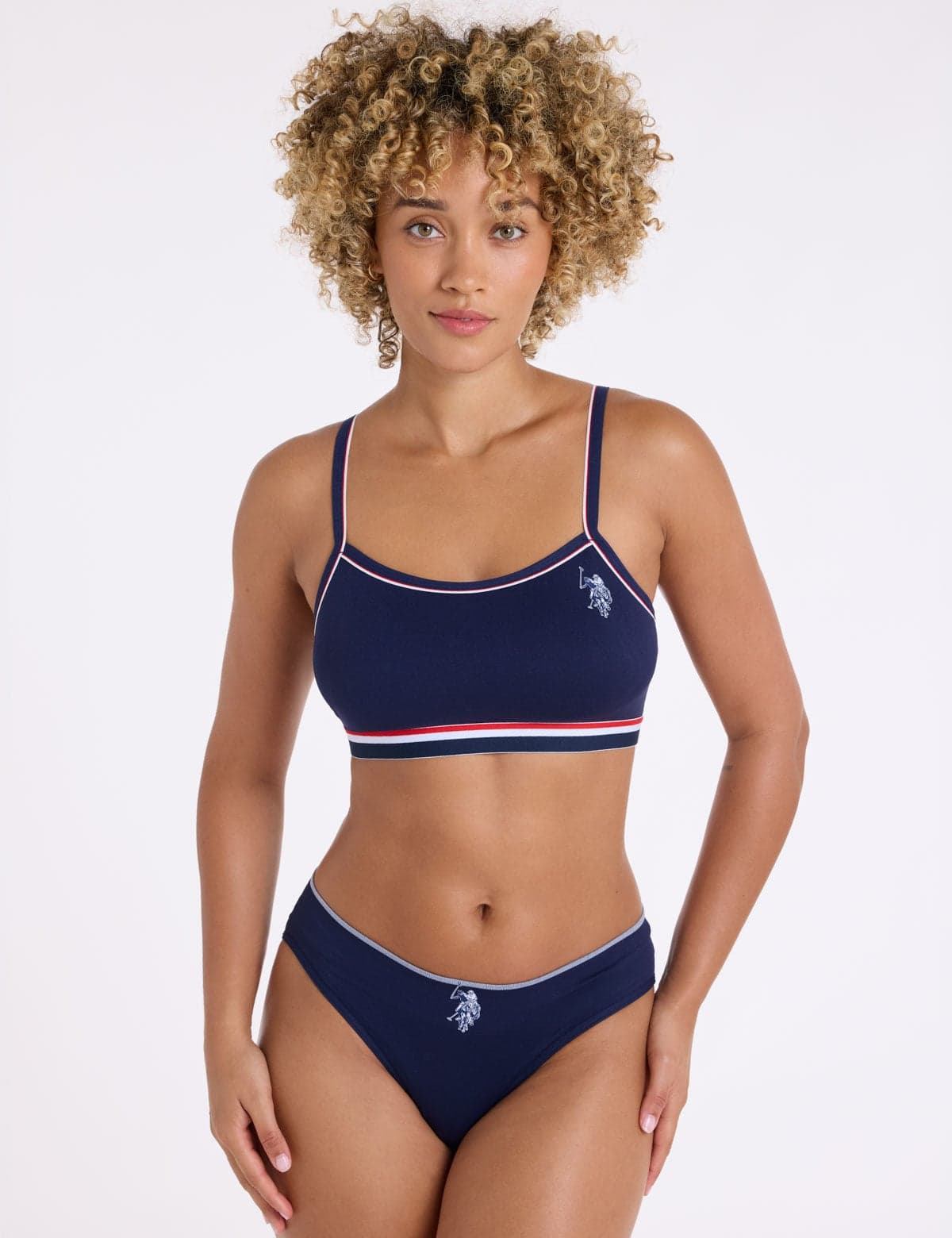 5PK SEAMLESS PRINTED DHM BIKINIS