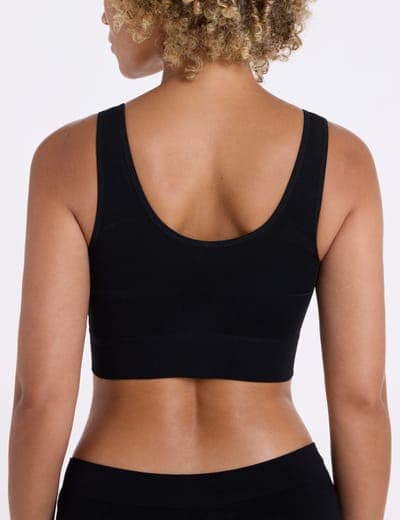 3PK BUTTON EMBELLISHED SEAMLESS BRAS 5