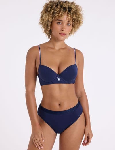2PK SIG STRIPE PRINTED DHM BRAS 11