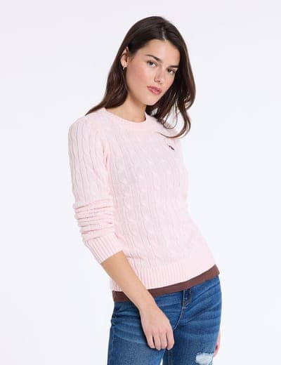 CABLE CREW NECK SWEATER 27