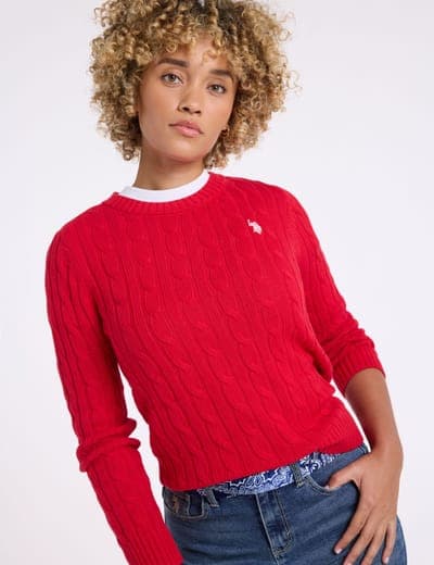 CABLE CREW NECK SWEATER 29