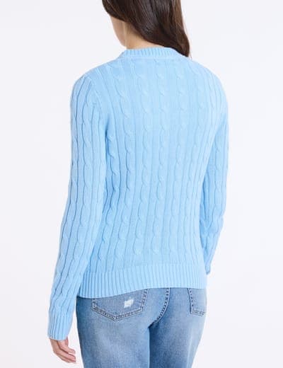 CABLE CREW NECK SWEATER 37