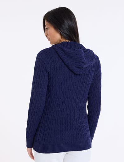 FULL ZIP CABLE SWEATER 5