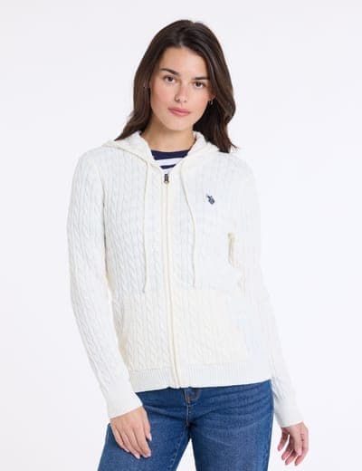 FULL ZIP CABLE SWEATER 6