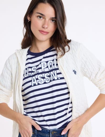 FULL ZIP CABLE SWEATER 9