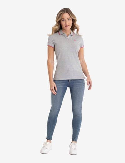 TIPPED SOLID POLO SHIRT 2