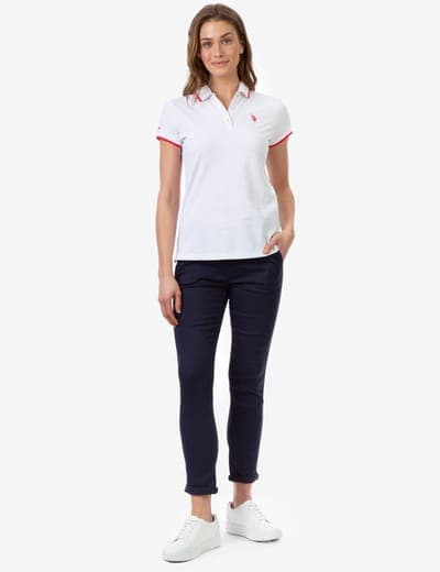 TIPPED SOLID POLO SHIRT 14