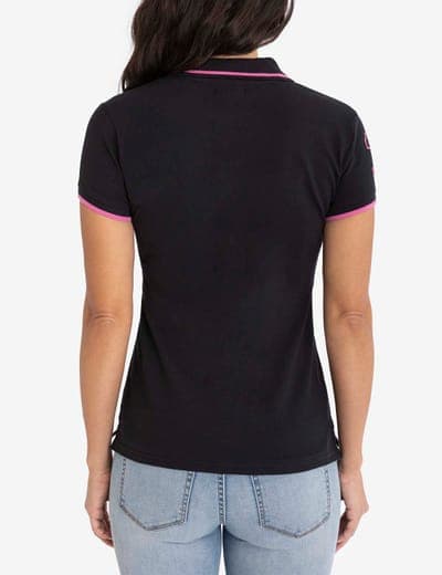 MULTI-TONAL LOGO SOLID POLO SHIRT 11