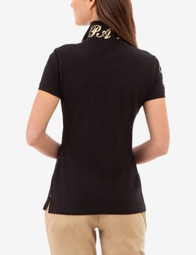 USPA METALLIC PRINT POLO SHIRT 9