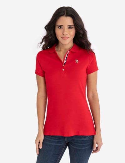 SOLID INTERLOCK POLO SHIRT 1