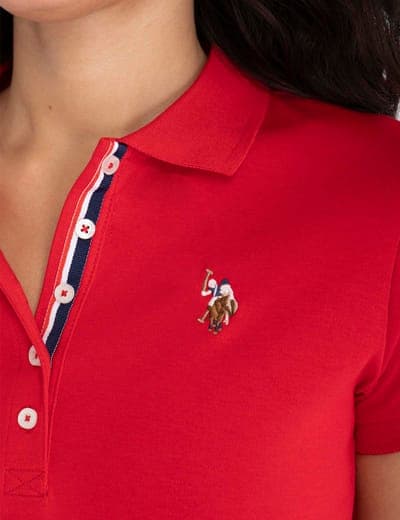 SOLID INTERLOCK POLO SHIRT 2