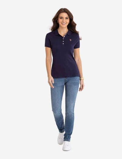 SOLID INTERLOCK POLO SHIRT 12