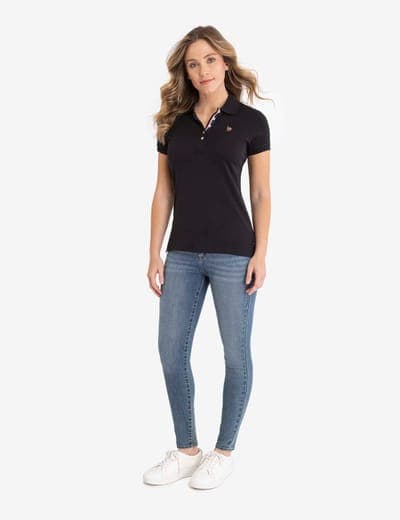 SOLID INTERLOCK POLO SHIRT 21