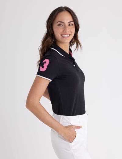 SOLID TRIPLE CROWN POLO SHIRT 4