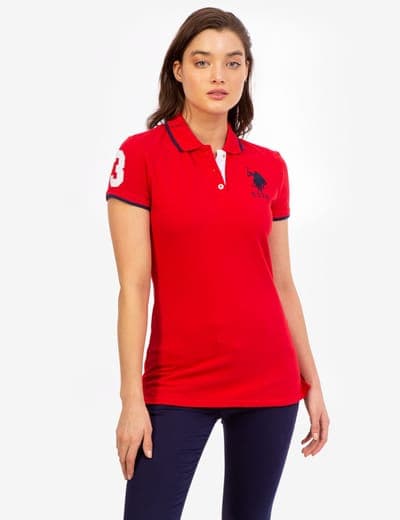SOLID TRIPLE CROWN POLO SHIRT 32