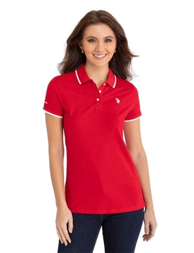TIPPED SOLID POLO SHIRT 1