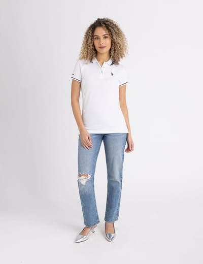 DOUBLE TIPPED POLO SHIRT 19