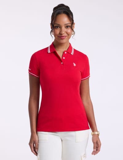 DOUBLE TIPPED POLO SHIRT 25