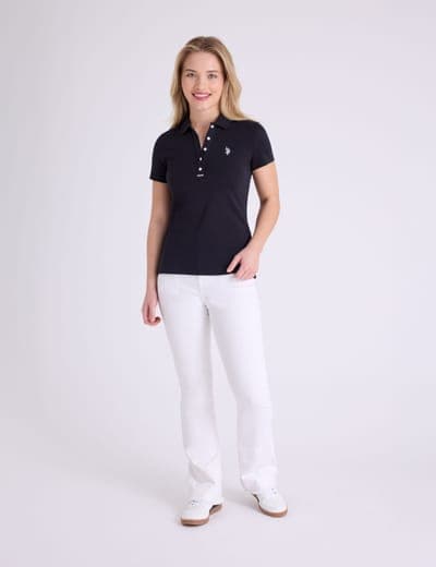 SLIM FIT INTERLOCK POLO SHIRT 3