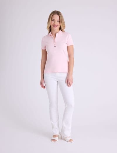 SLIM FIT INTERLOCK POLO SHIRT 6
