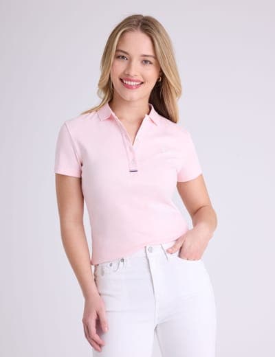 SLIM FIT INTERLOCK POLO SHIRT 7