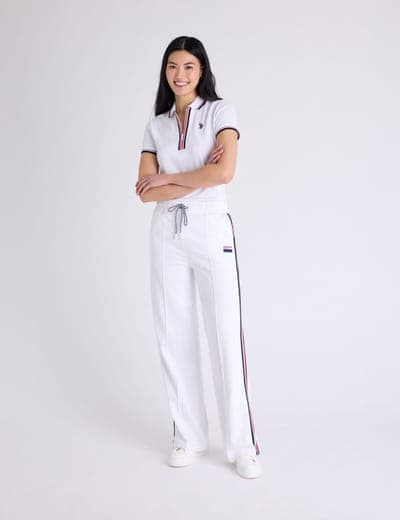 SIGNATURE STRIPE ZIP PLACKET POLO SHIRT 3