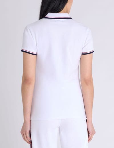 SIGNATURE STRIPE ZIP PLACKET POLO SHIRT 5