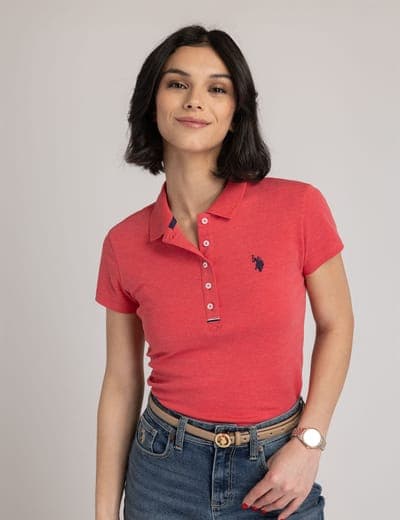 SLIM FIT INTERLOCK POLO SHIRT 6