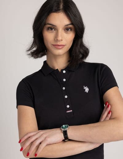 SLIM FIT INTERLOCK POLO SHIRT 4