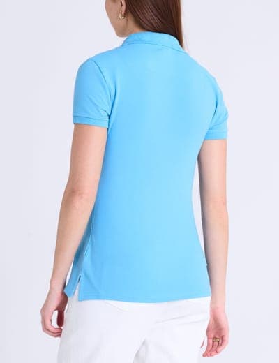 USPA METALLIC PRINT POLO SHIRT 5