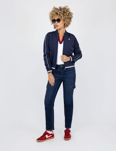 SOLID BOMBER JACKET 4