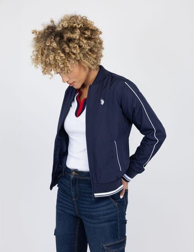 SOLID BOMBER JACKET 5