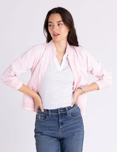 SOLID BOMBER JACKET 16