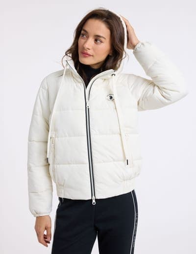 WIDE COLLAR PUFFER JACKET 6