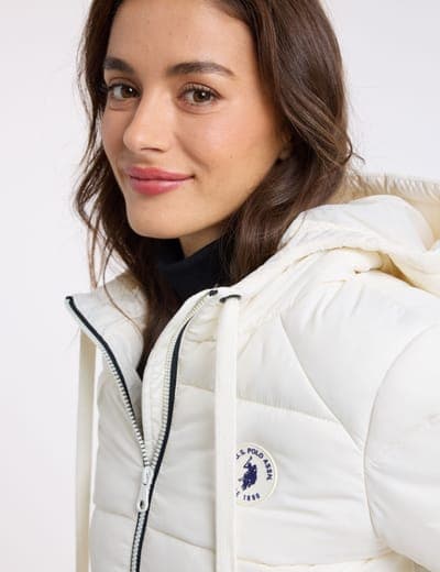 WIDE COLLAR PUFFER JACKET 7