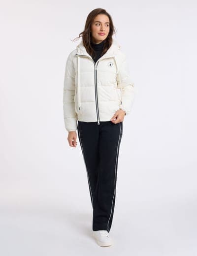 WIDE COLLAR PUFFER JACKET 9