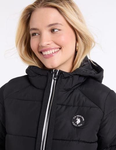 WIDE COLLAR PUFFER JACKET 11