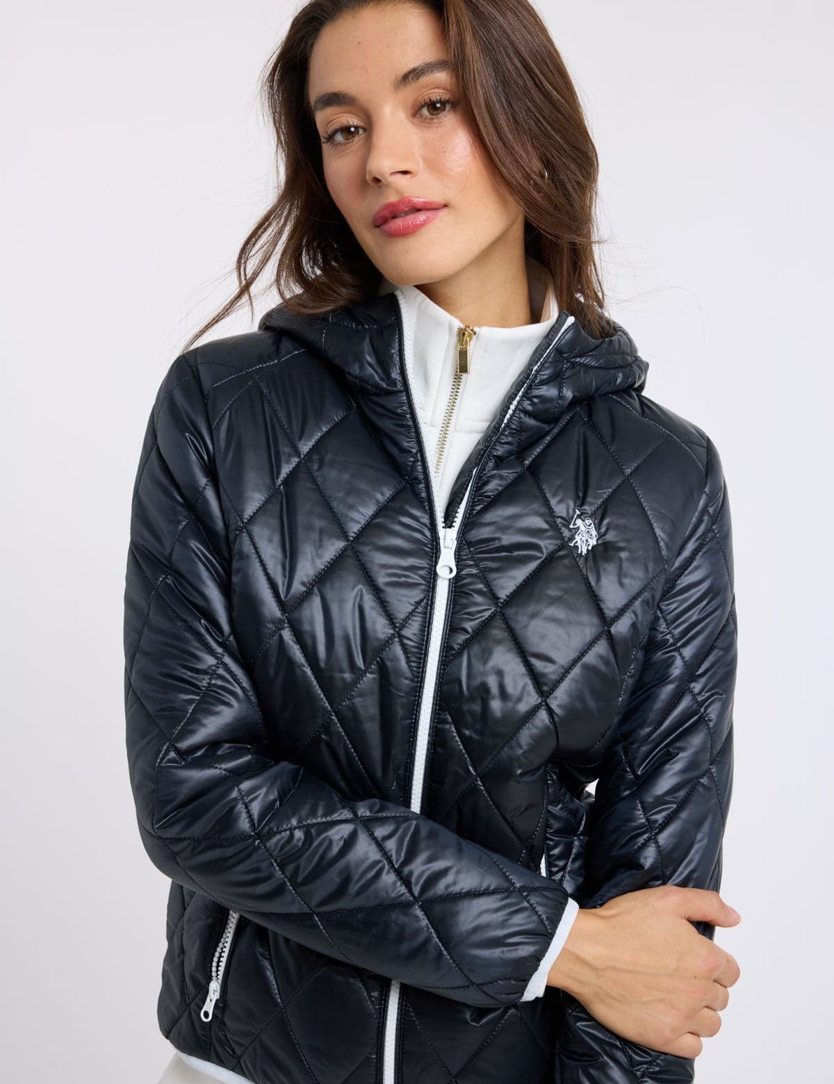 QUILTED PUFFER JACKET WITH HOOD