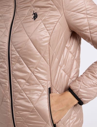 QUILTED PUFFER JACKET WITH HOOD 7