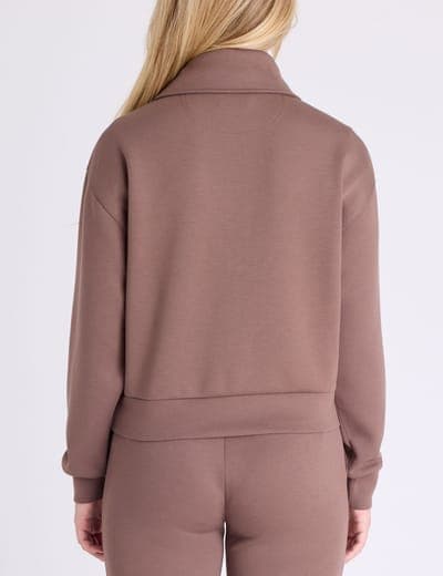 WHITE LABEL QUARTER ZIP SCUBA PULLOVER 5