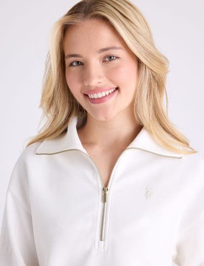 WHITE LABEL QUARTER ZIP SCUBA PULLOVER 12