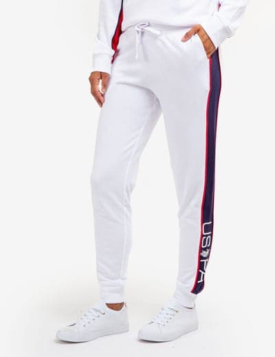 USPA HIGH WAISTED JOGGER WITH PIPING 7