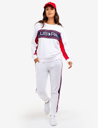 USPA HIGH WAISTED JOGGER WITH PIPING 8